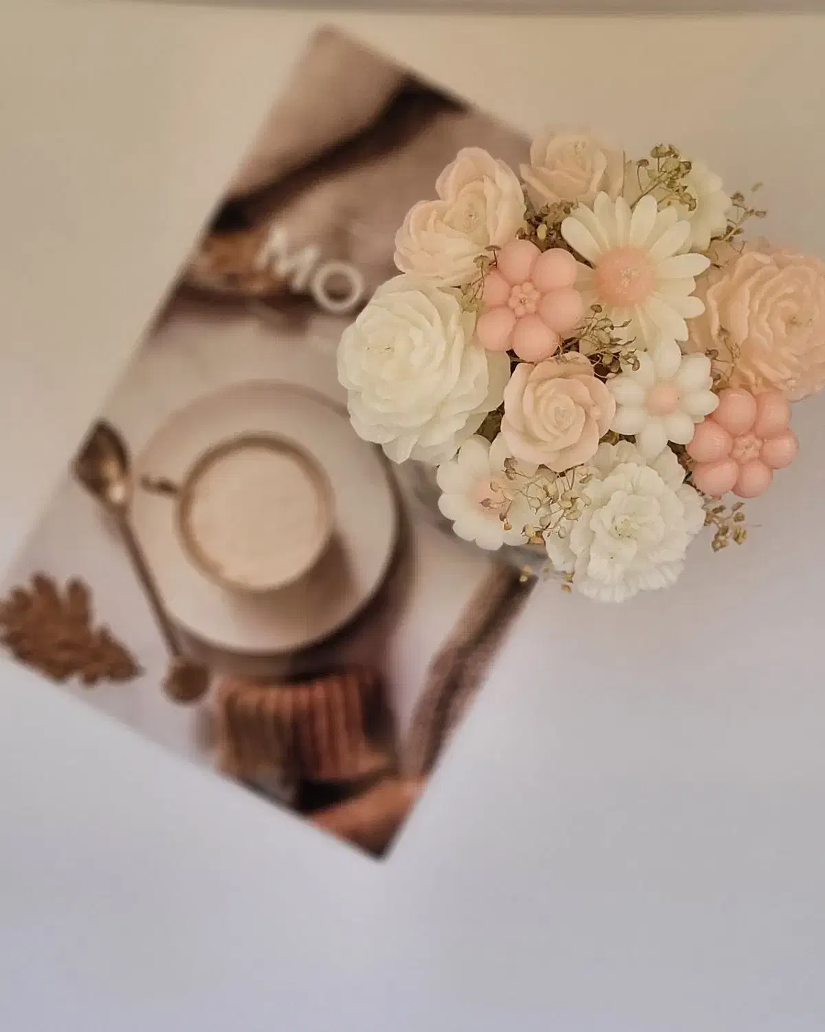 شمع گل خاص و زیبا...باکس گل هدیه ی خاص و ماندگار|صنایع دستی و سایر لوازم تزئینی|اهواز, پادادشهر|دیوار