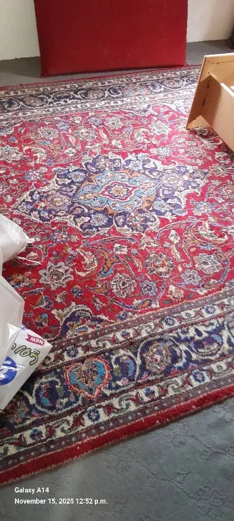 ۲عدد فرش لاکی ۶ متری دست بافت|فرش|عباسآباد, |دیوار