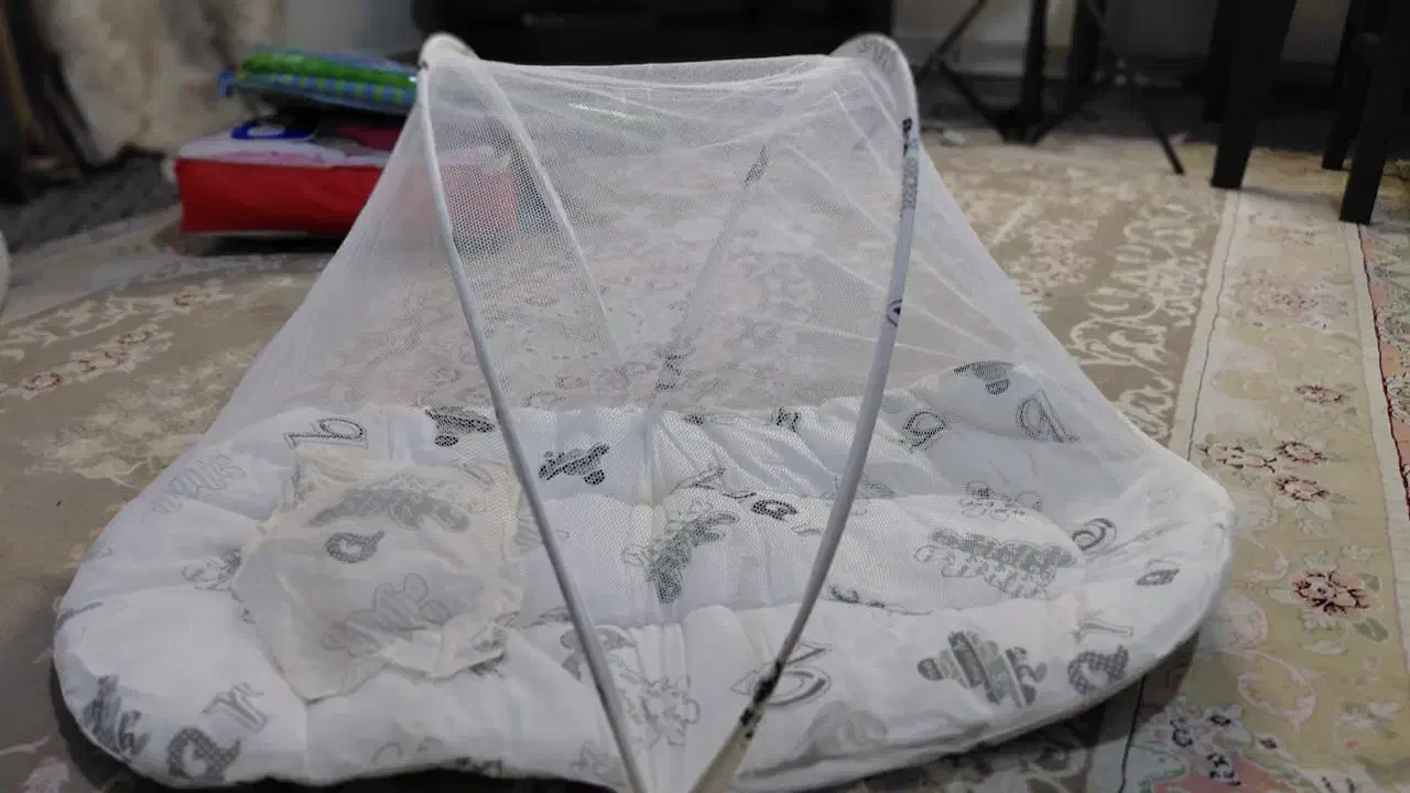 پشه بند و تشک نوزاد|اسباب و اثاث بچه|ری, جوانمرد قصاب|دیوار