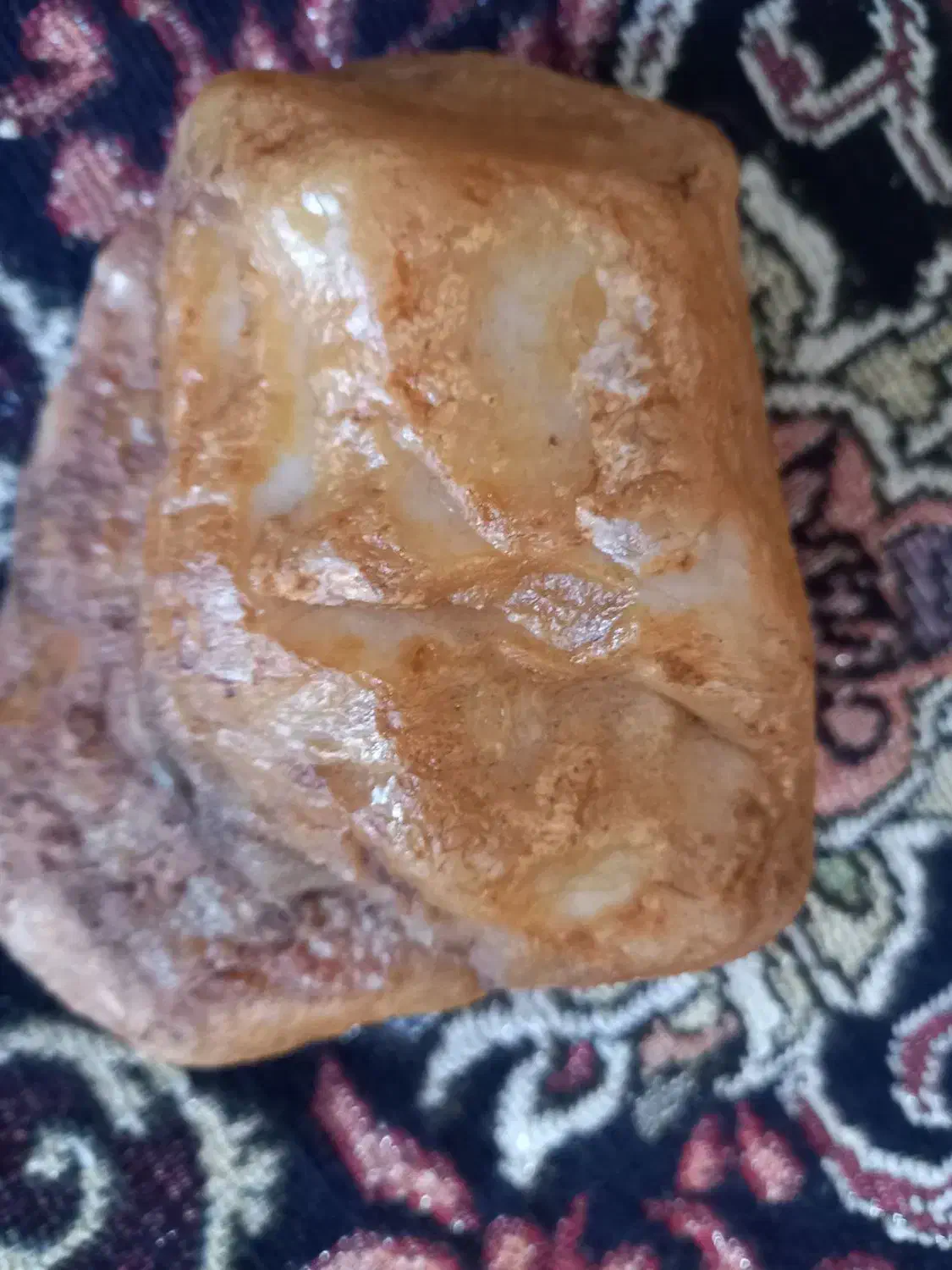 سنگ عقیق سه پوست|کلکسیون اشیاء عتیقه|کرمانشاه, |دیوار