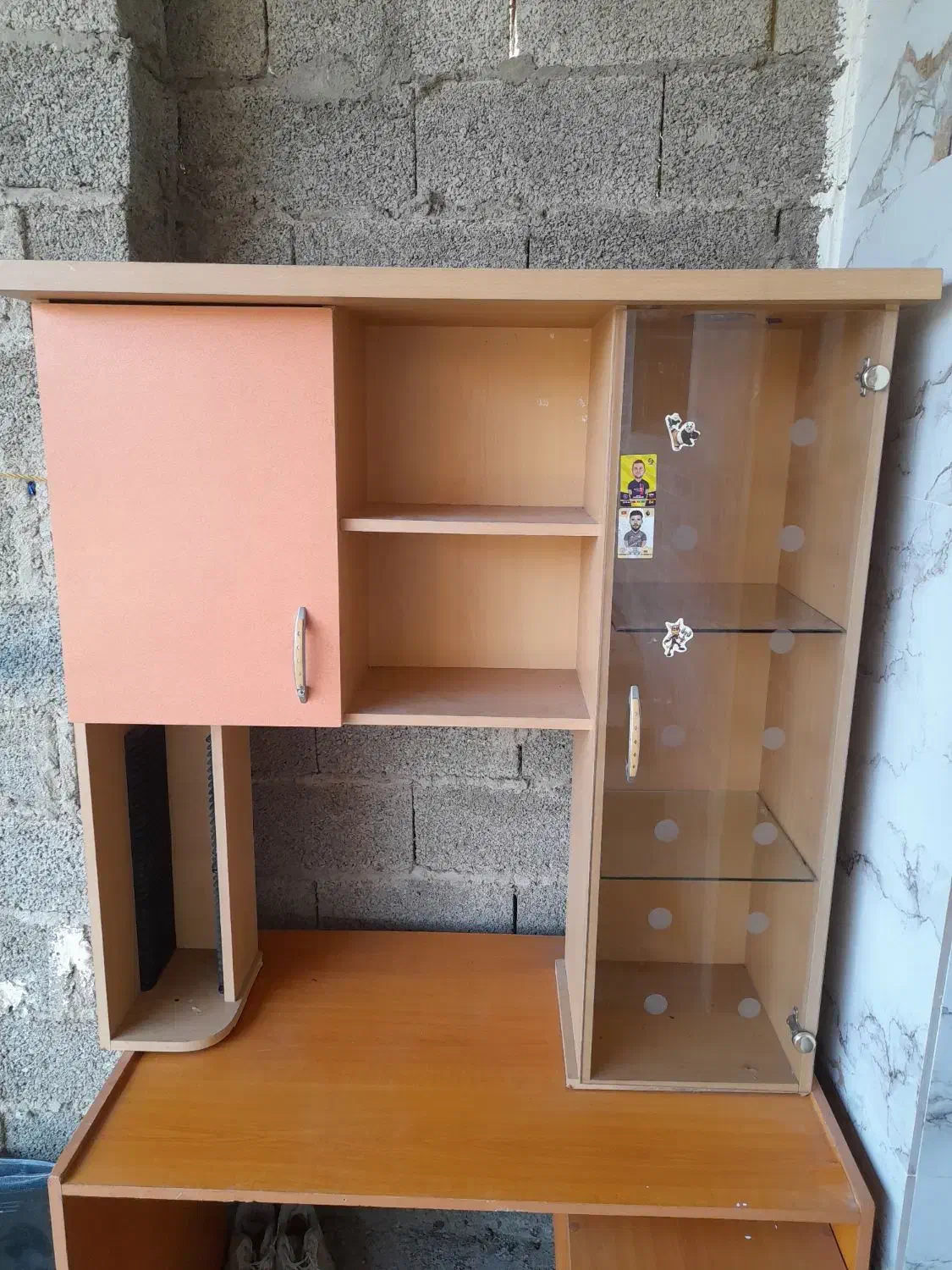 بوفه کتابخانه ای سالم|بوفه، ویترین، کنسول|فومن, |دیوار