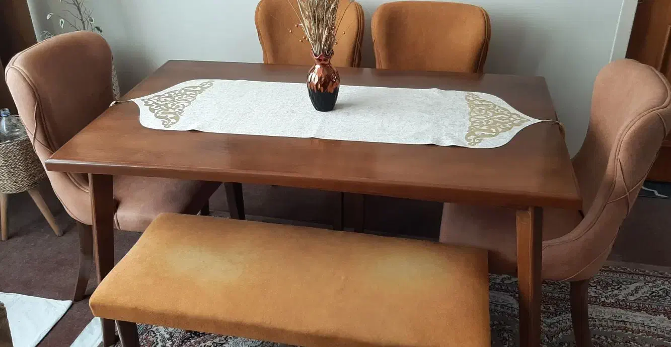 میز ناهارخوری ۶ نفره|میز و صندلی غذاخوری|اصفهان, طامه|دیوار