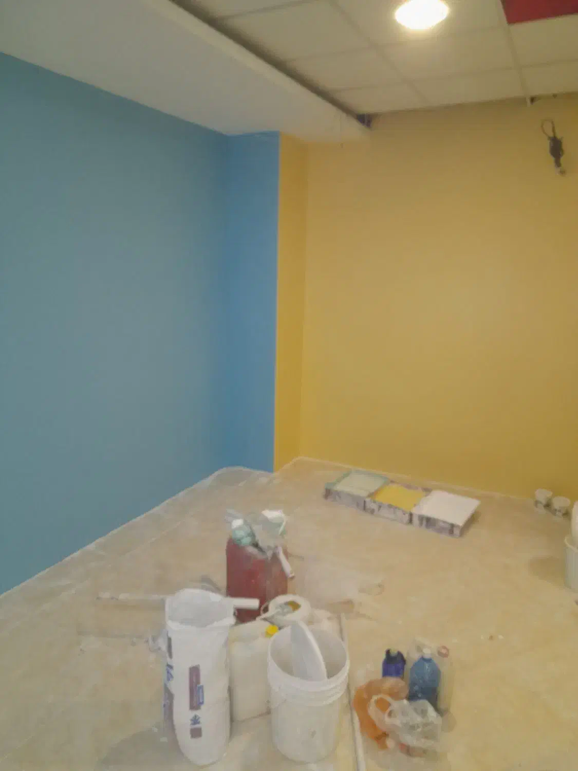 نقاش ساختمان روغنی متری ۱۳۵ تومن|خدمات پیشه و مهارت|کرج, ساماندهی|دیوار