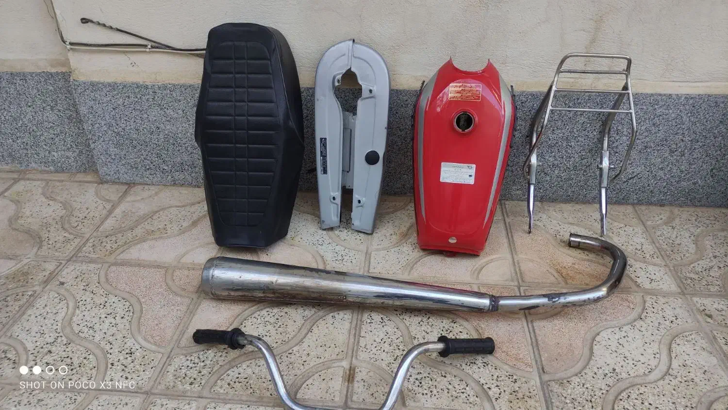 باک،زین،اگزوز،تک بند،فرمان|قطعات یدکی و لوازم جانبی|همدان, |دیوار