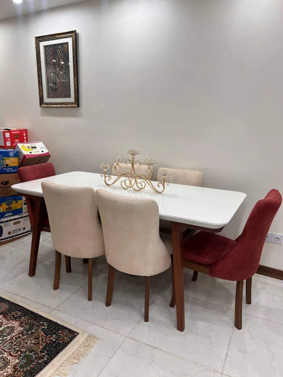 میز ناهار خوری|میز و صندلی غذاخوری|کرج, عظیمیه|دیوار