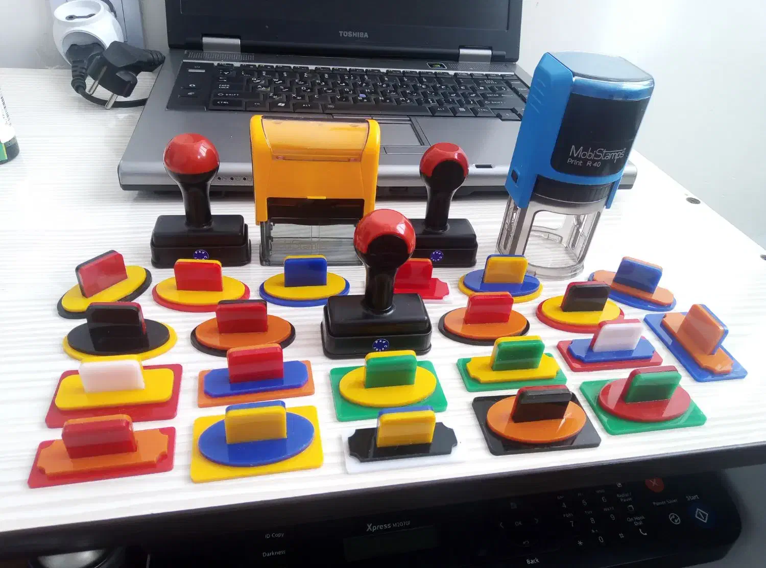 مهر خود استامپ، مهر امضا، مهر اسمی|لوازم التحریر|ایلام, |دیوار