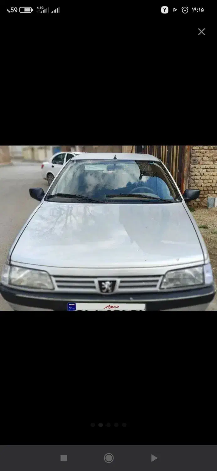 پژو405نقره ایی|خودرو کلاسیک|خرمآباد, |دیوار