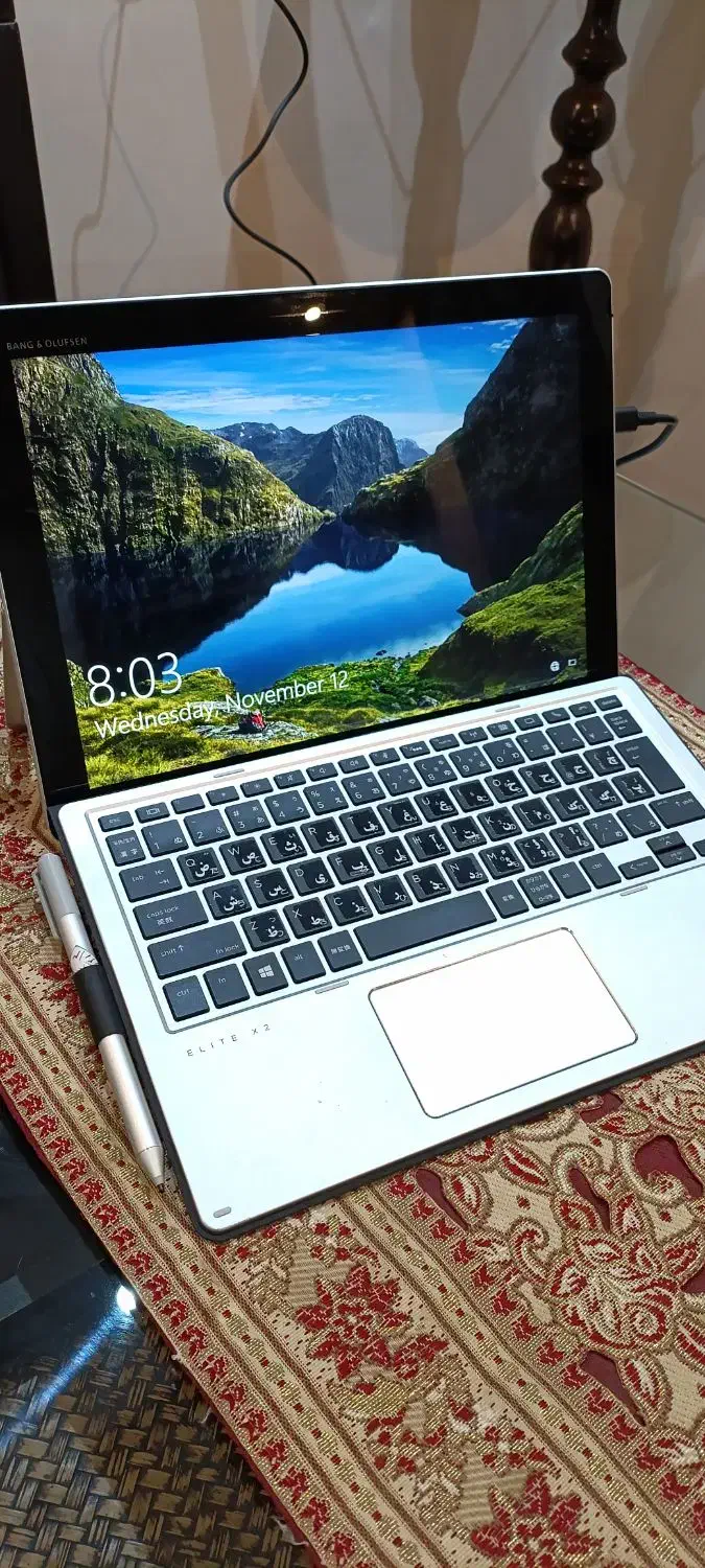 لپ تاپ لمسی ۱۲ اینچ اچ پی HP Elite X2 1012 G2|رایانه همراه|رشت, چله خانه|دیوار