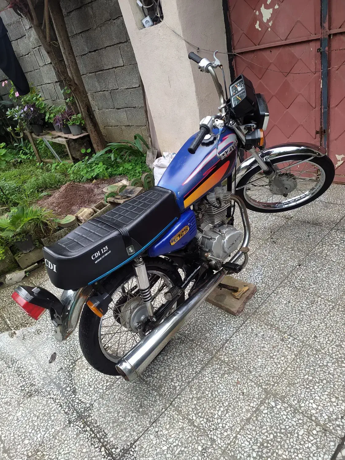 هوندا مزایده|موتورسیکلت|املش, |دیوار