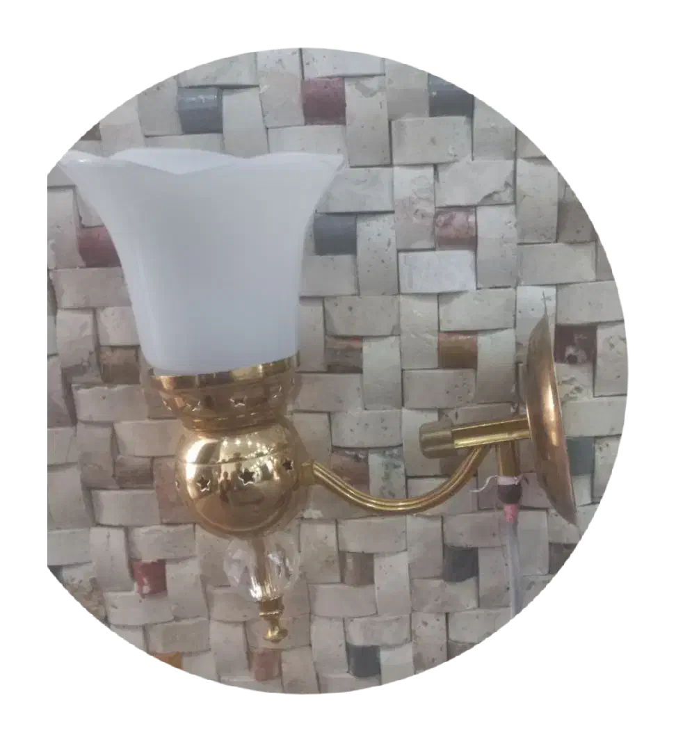 روشنایی گازی برونزی به شرط تضمین رنگ|لوستر و چراغ آویز|کرمانشاه, |دیوار