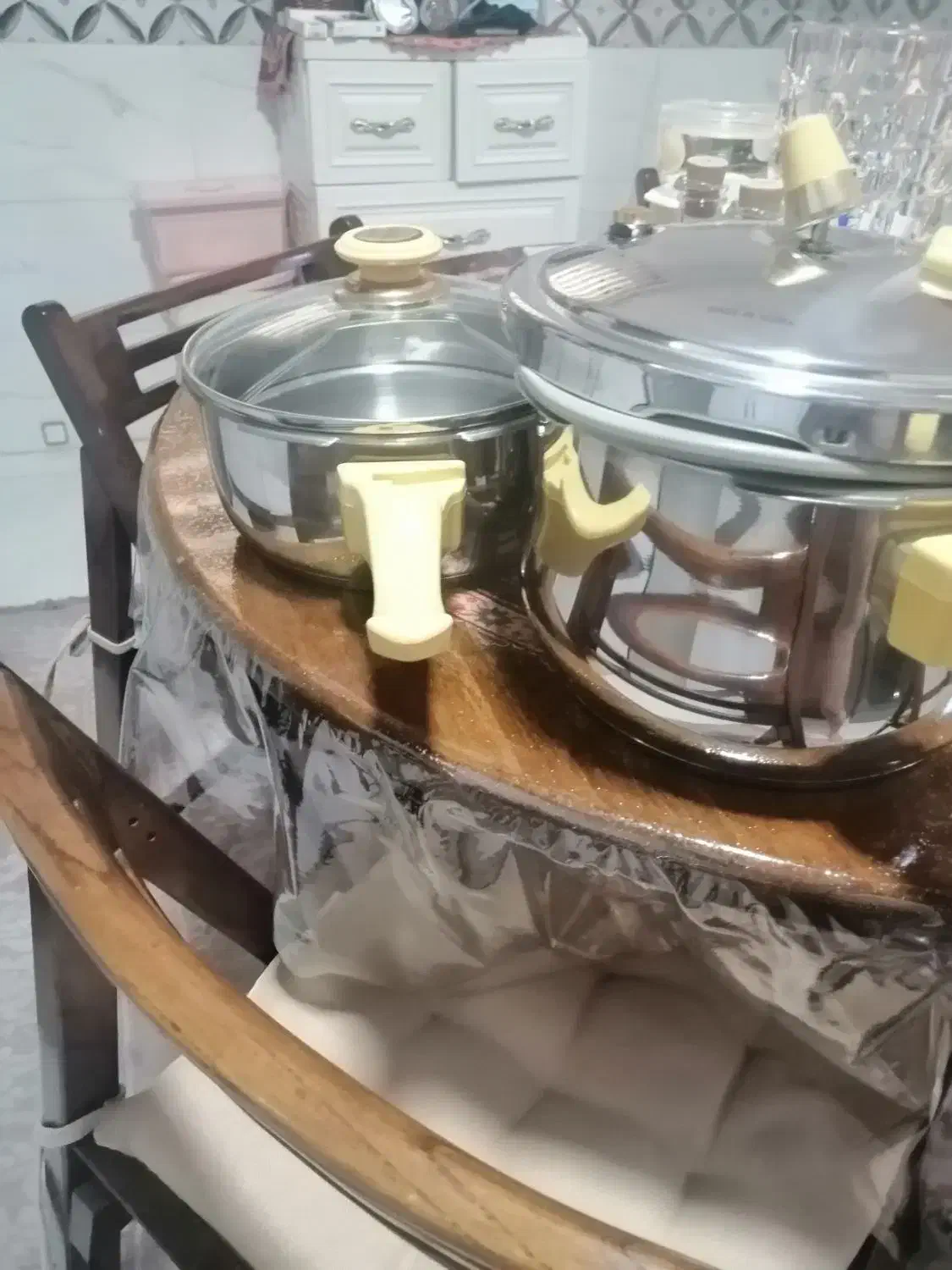 زود پز و بخار پز دوقلو زولینگن|ظروف پخت‌وپز|بابلسر, |دیوار