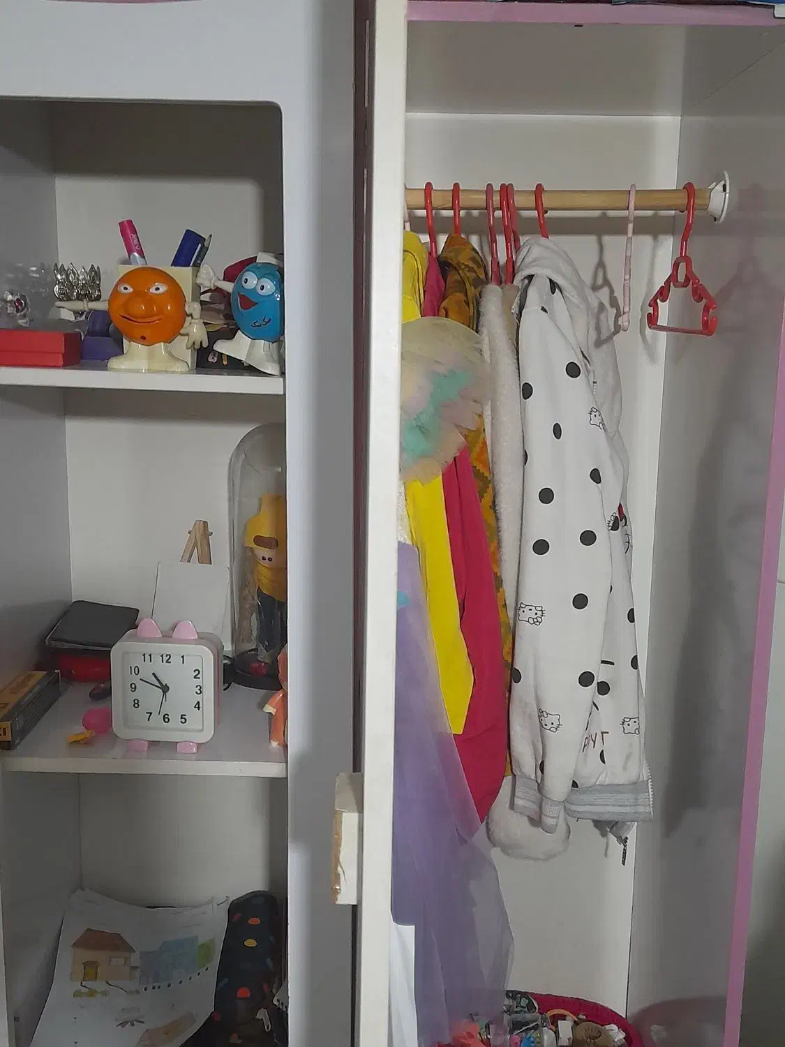 کمد بچه|جاکفشی، کمد، دراور|اصفهان, باغ فردوس|دیوار