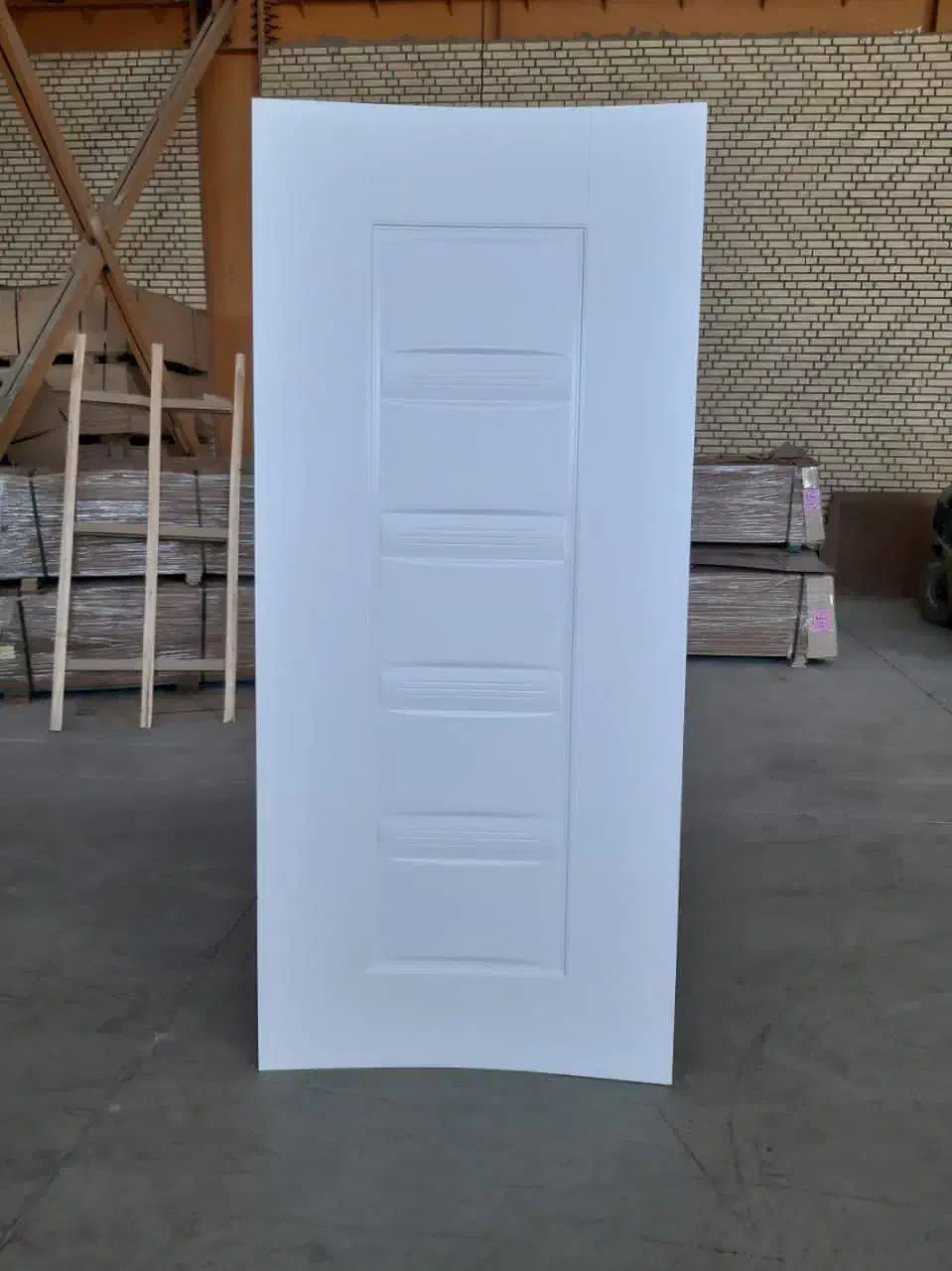 درب چوبی اتاقی سرویس ورودی|مصالح و تجهیزات ساختمان|اسلام‌شهر, شهرک قائمیه|دیوار