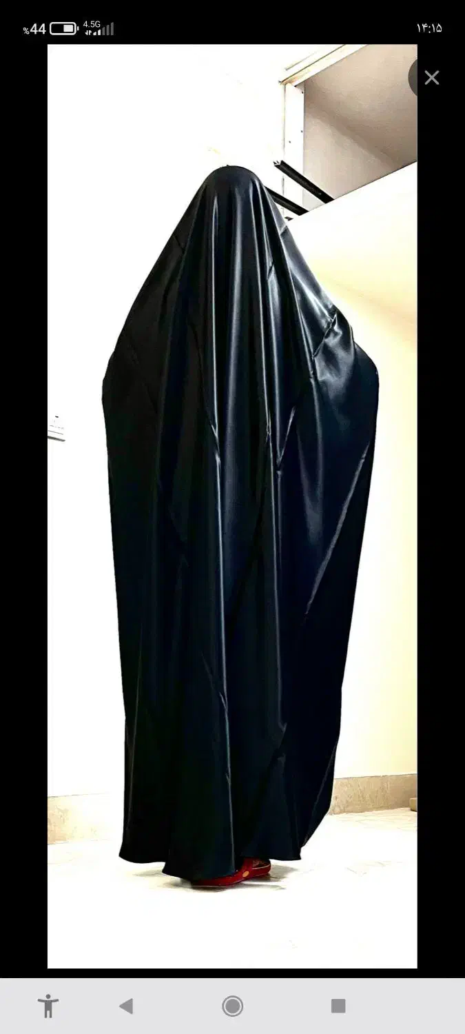 چادر ساتن عربی یا جده قد ۱۶۵و۱۷۰چندتایی نو|لباس|تبریز, |دیوار