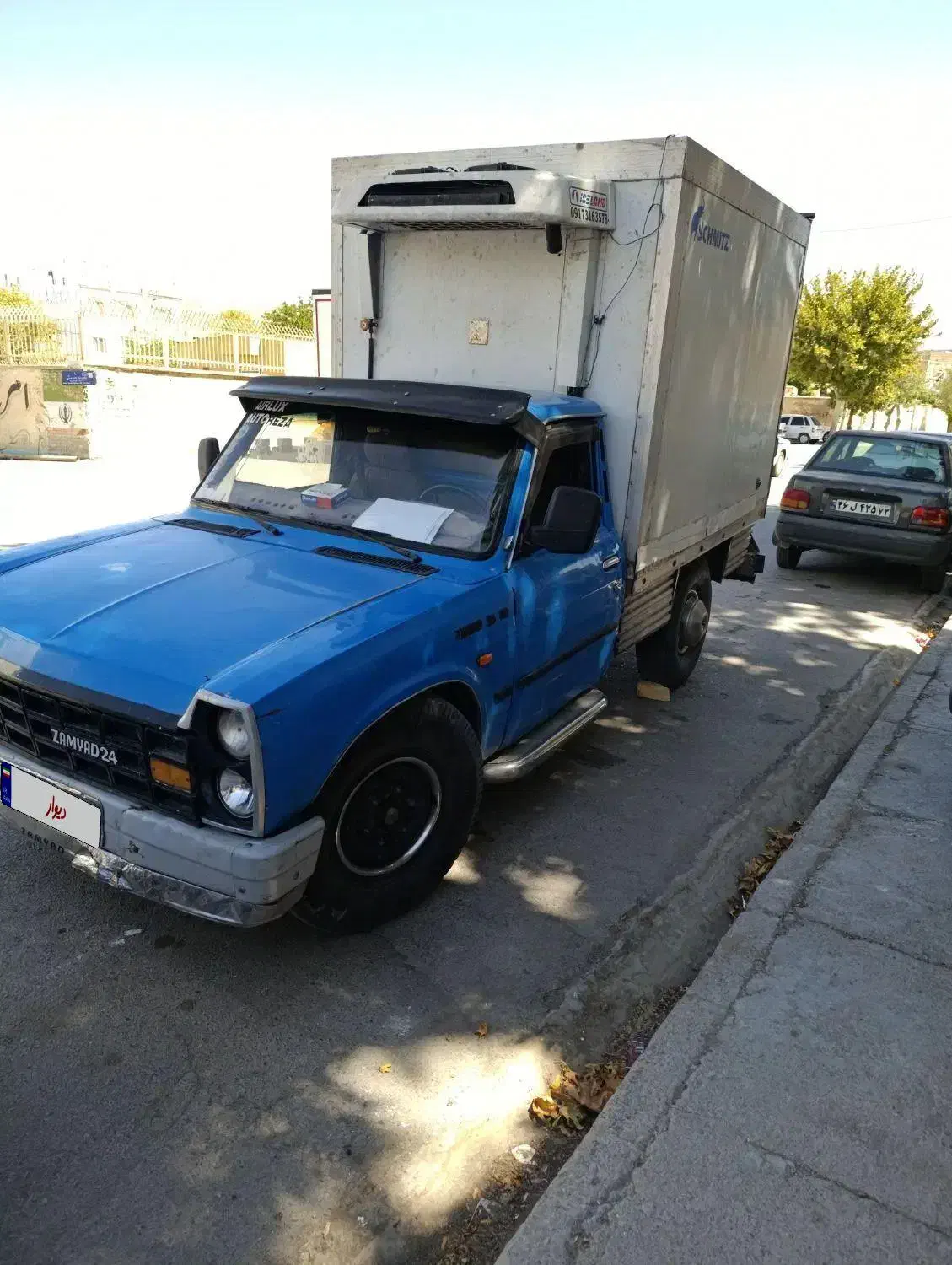 وانت نیسان یخچالدار دیزلی|خودرو سواری و وانت|پاسارگاد, |دیوار