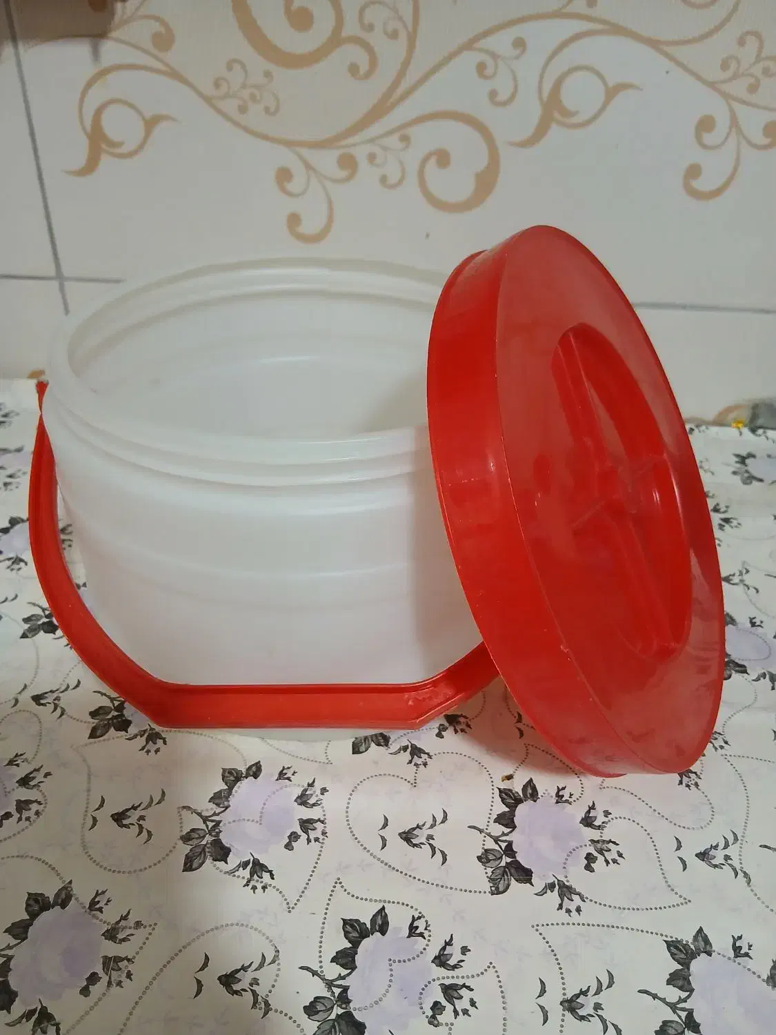 دبه ربی ۵ کیلویی|ظروف نگهدارنده، پلاستیکی، یکبارمصرف|پاکدشت, پاکدشت (مامازند)|دیوار