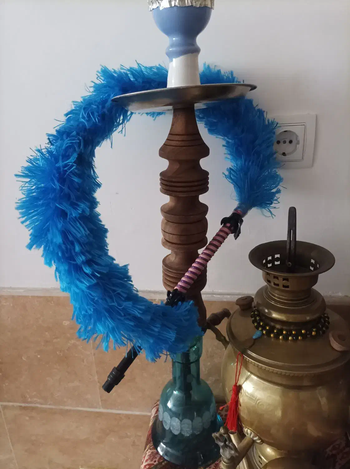 قلیان|کلکسیون و سرگرمی|کاشان, باغ ماجد|دیوار