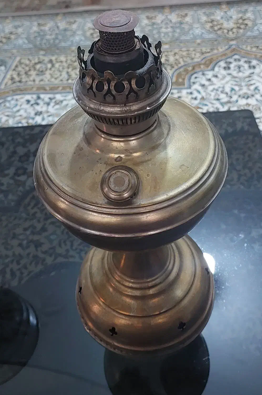 چراغ گردسوز قدیمی|کلکسیون اشیاء عتیقه|چهاردانگه (تهران), |دیوار