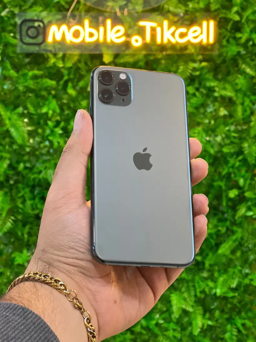 گوشی IPhone 11 Pro Max Za حافظه 256 گیگ دوسیم درحد|موبایل|رشت, نیروی دریایی|دیوار