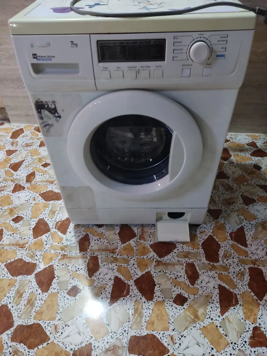 لباسشویی اسنوا 7کیلیویی|ماشین لباسشویی و خشککن لباس|اهواز, طالقانی|دیوار