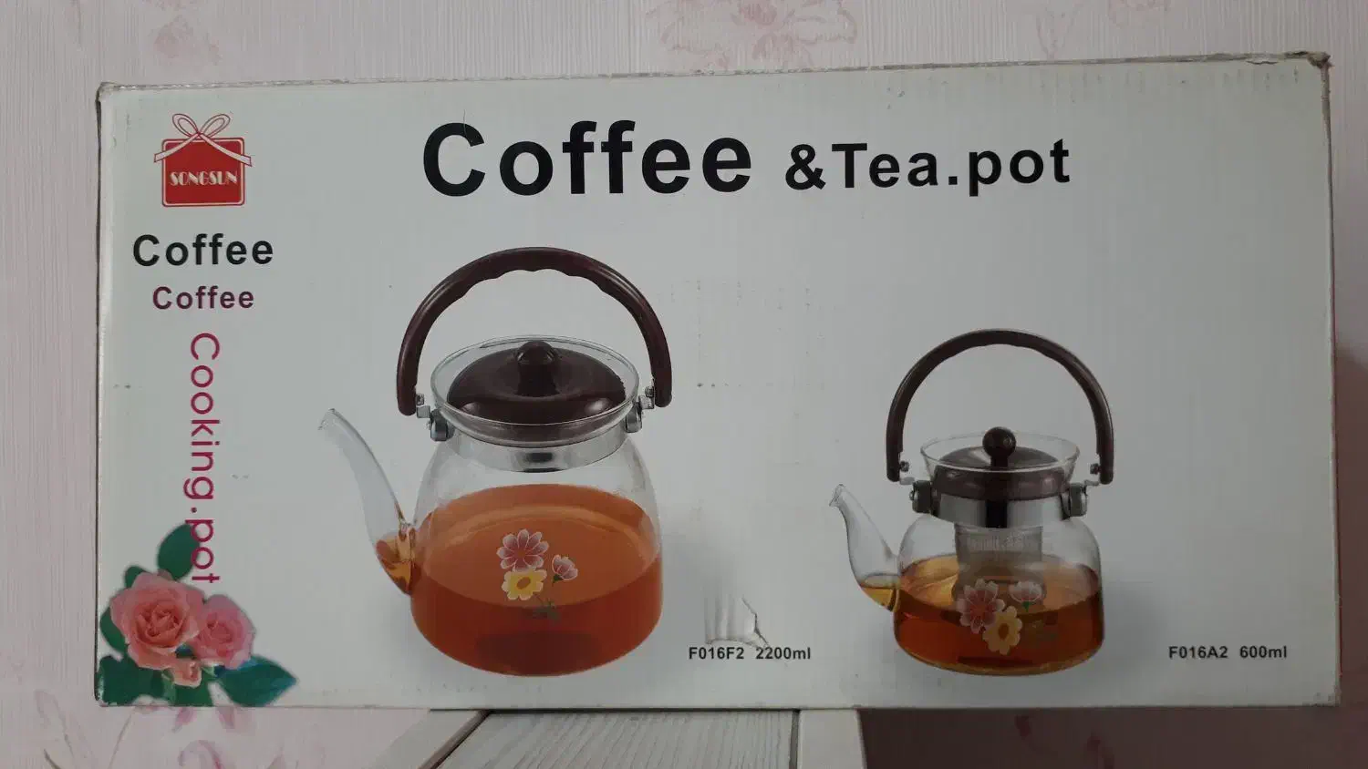 کتری وقوری شیشه ای|قوری، کتری، قهوه‌ساز دستی|اصفهان, طامه|دیوار