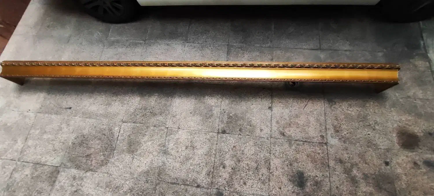 کتیبه چوبی پرده/میزیادبود/میز تلویزیون|پرده، رانر، رومیزی|تهران, والفجر (افسریه)|دیوار