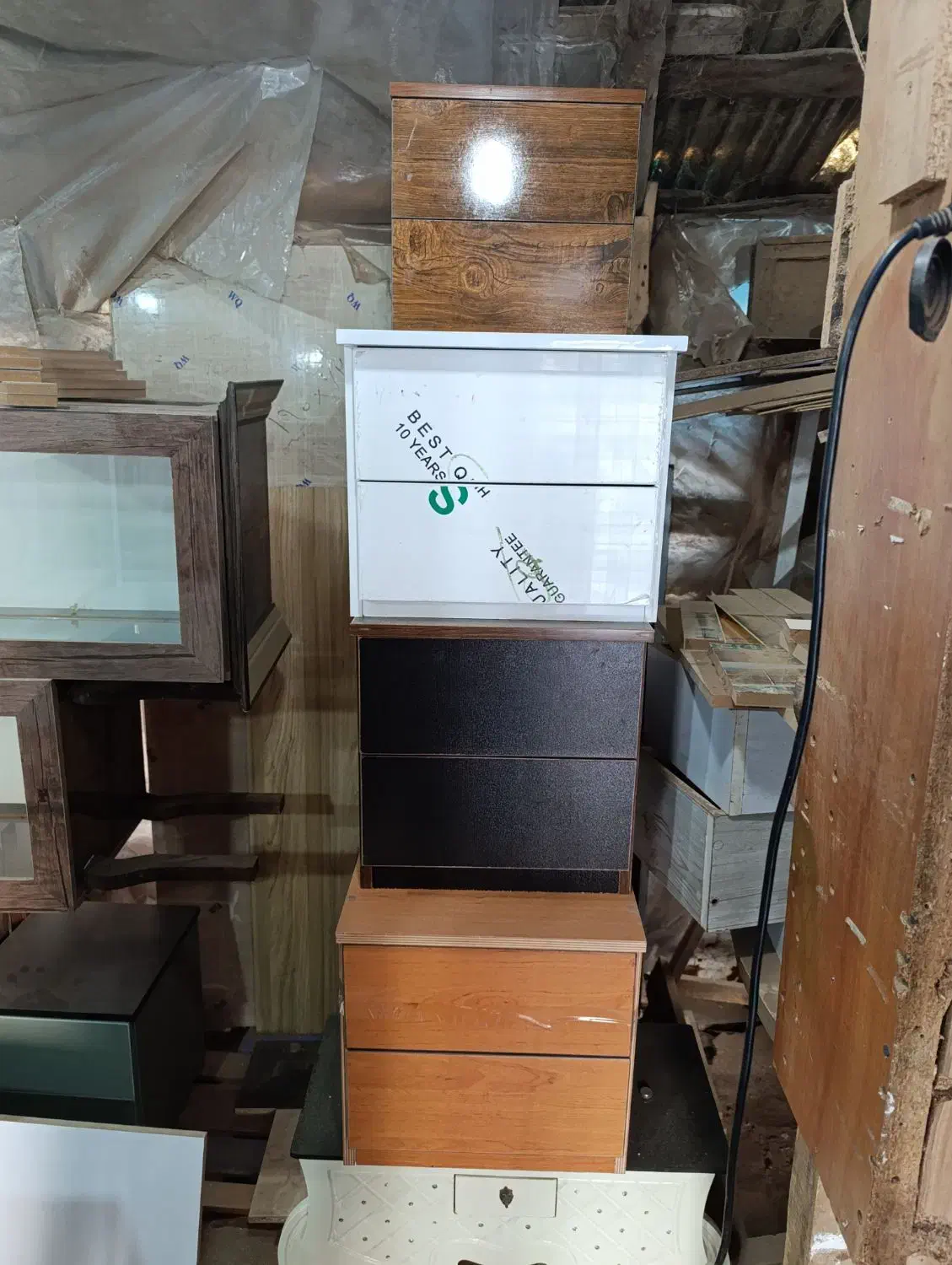 پاتختی ، شلف ، کتابخونه ، باکس|کتابخانه، شلف، قفسه‌های دیواری|رشت, باهنر|دیوار