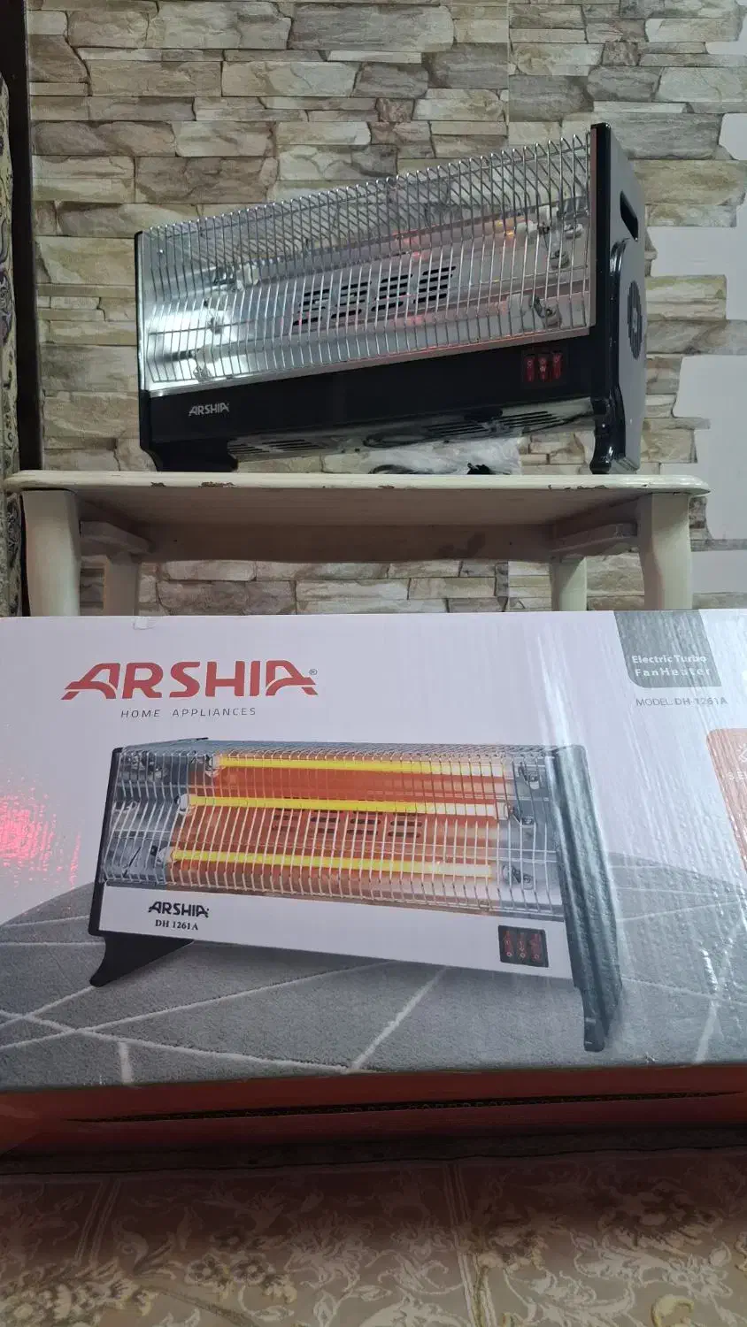 بخاری برقی ارشیا|بخاری، هیتر، شومینه|کهک, |دیوار