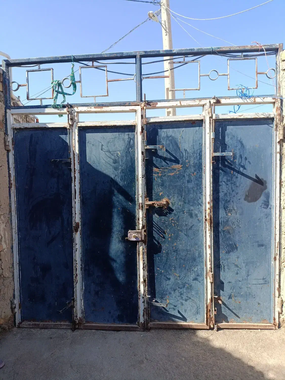 درب حیاط|مصالح و تجهیزات ساختمان|زابل, |دیوار