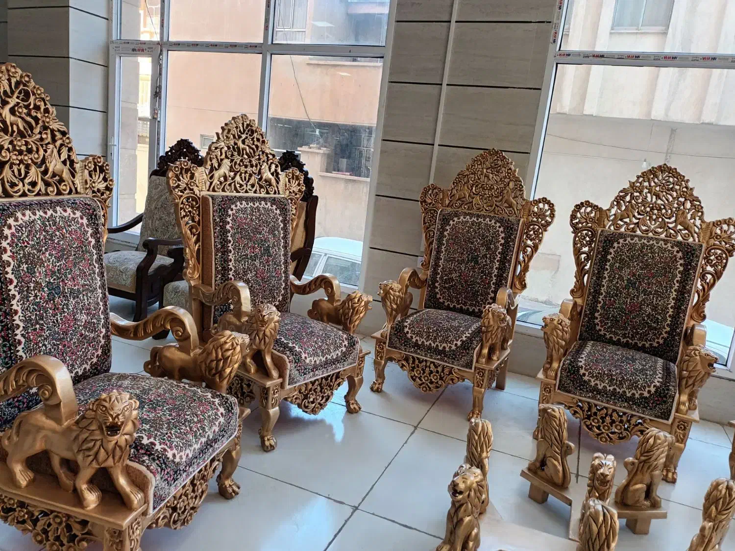 مبلمان قالی|مبلمان خانگی و میز عسلی|ایلام, |دیوار