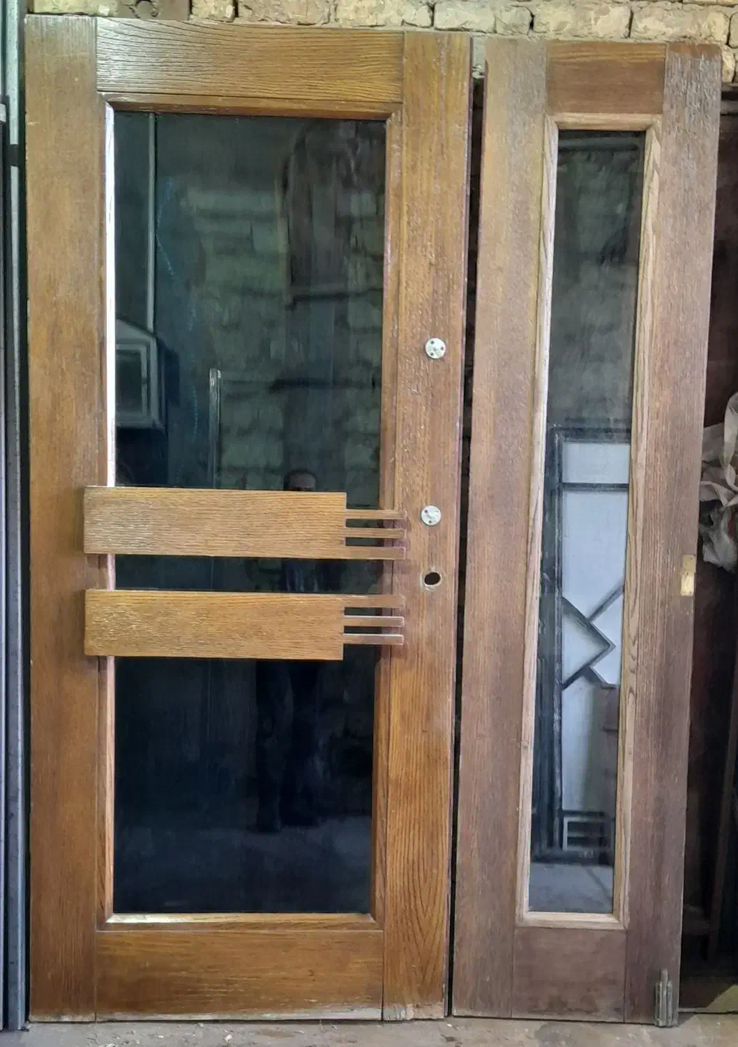 درب چوبی لابی|مصالح و تجهیزات ساختمان|اصفهان, ارداجی|دیوار