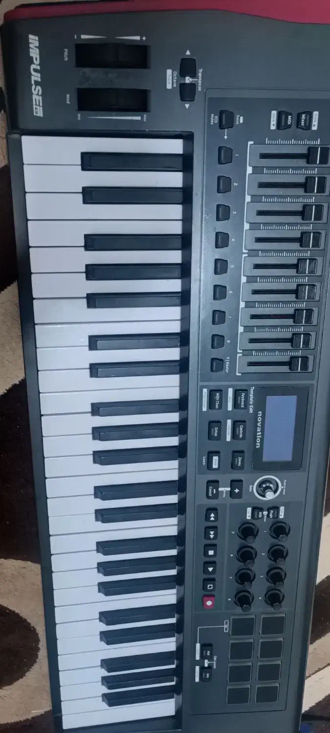 midi controller|پیانو، کیبورد، آکاردئون|گنبد کاووس, |دیوار