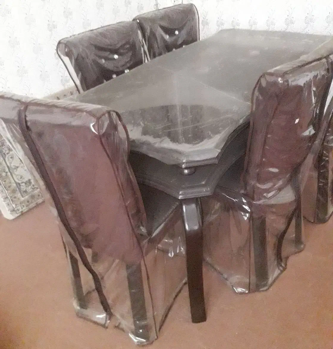 میز ناهار خوری شش نفره|میز و صندلی غذاخوری|نهاوند, |دیوار