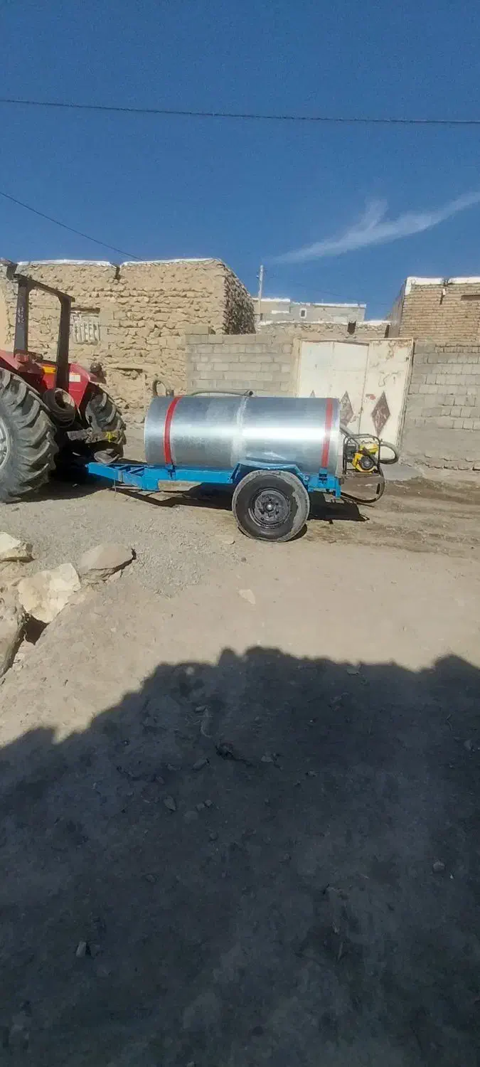 تانکر چرخ دار با متور آب ۲اینج|ماشینآلات صنعتی|دیواندره, |دیوار