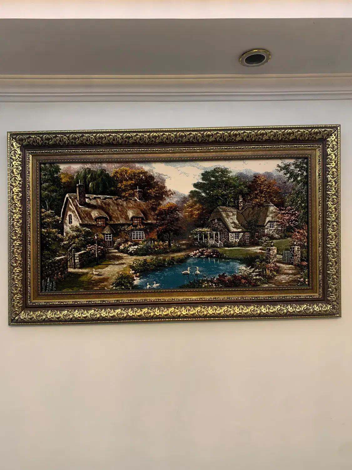 تابلو فرش ماشینی|تابلو فرش|تهران, باغ فیض|دیوار