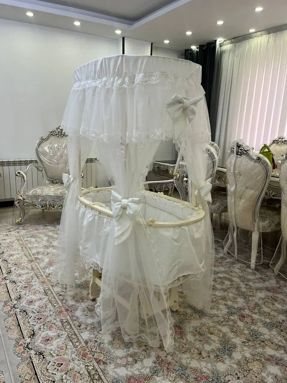 گهواره در حد نو صحیح و سالم|اسباب و اثاث بچه|کرج, حصارک پایین|دیوار