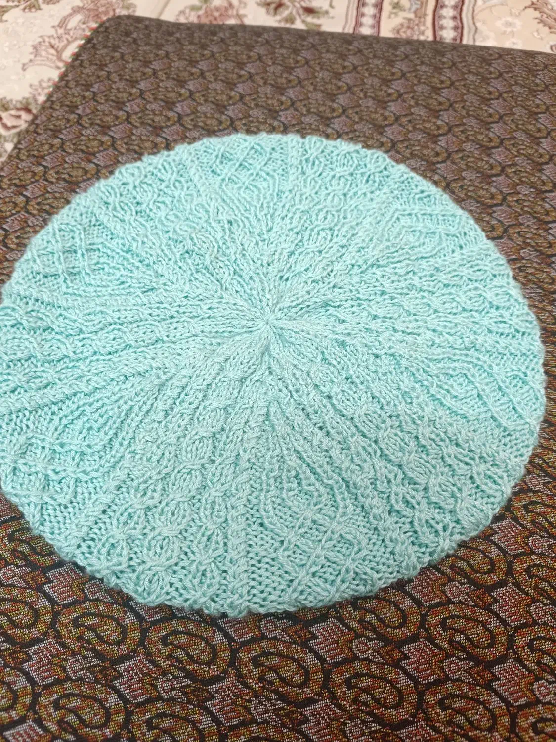 کلاه فرانسوی زنانه دست بافت|لباس|زنجان, |دیوار