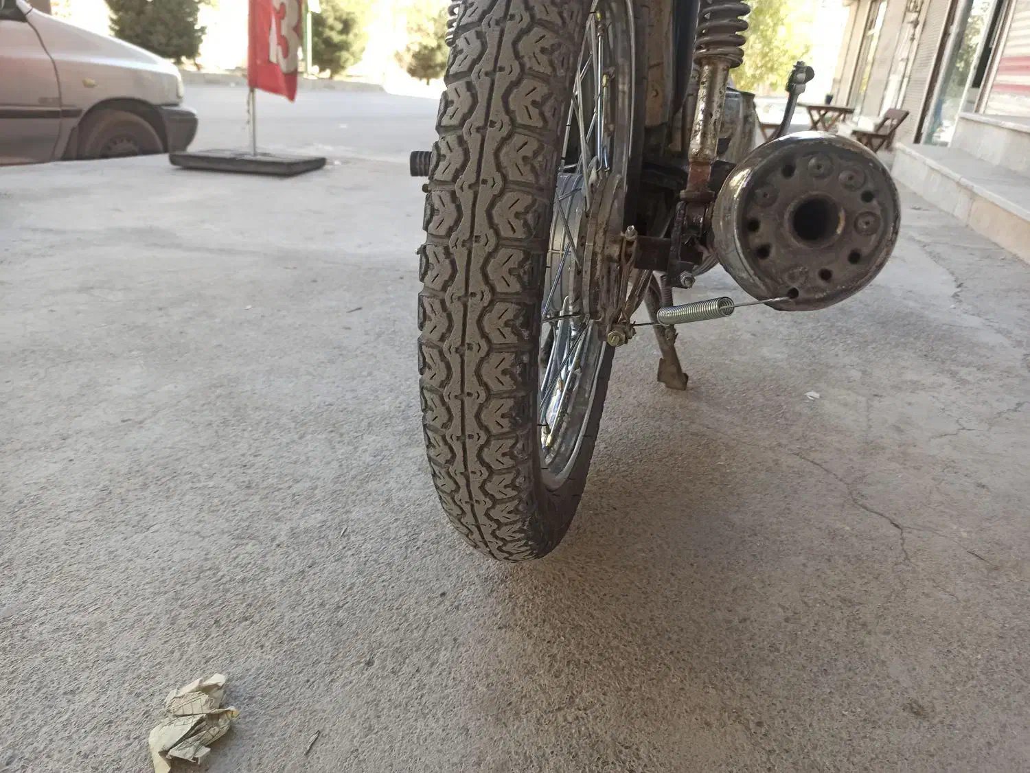 موتور سیکلت مزایده مدل 94|موتورسیکلت|کرمانشاه, |دیوار