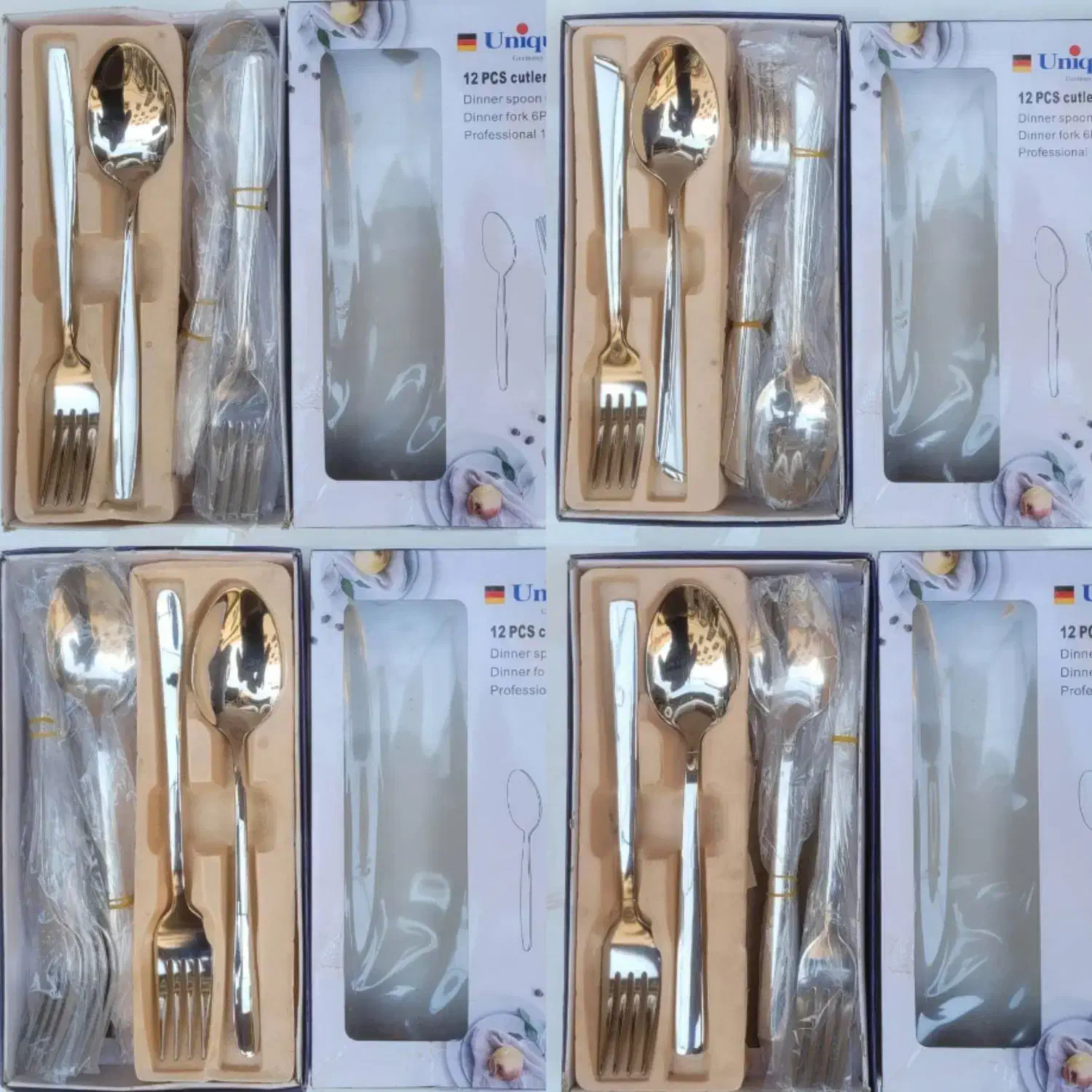 قاشق چنگال استیل یونیک اصل|ظروف سرو و پذیرایی|اهواز, بیست متری شهرداری|دیوار