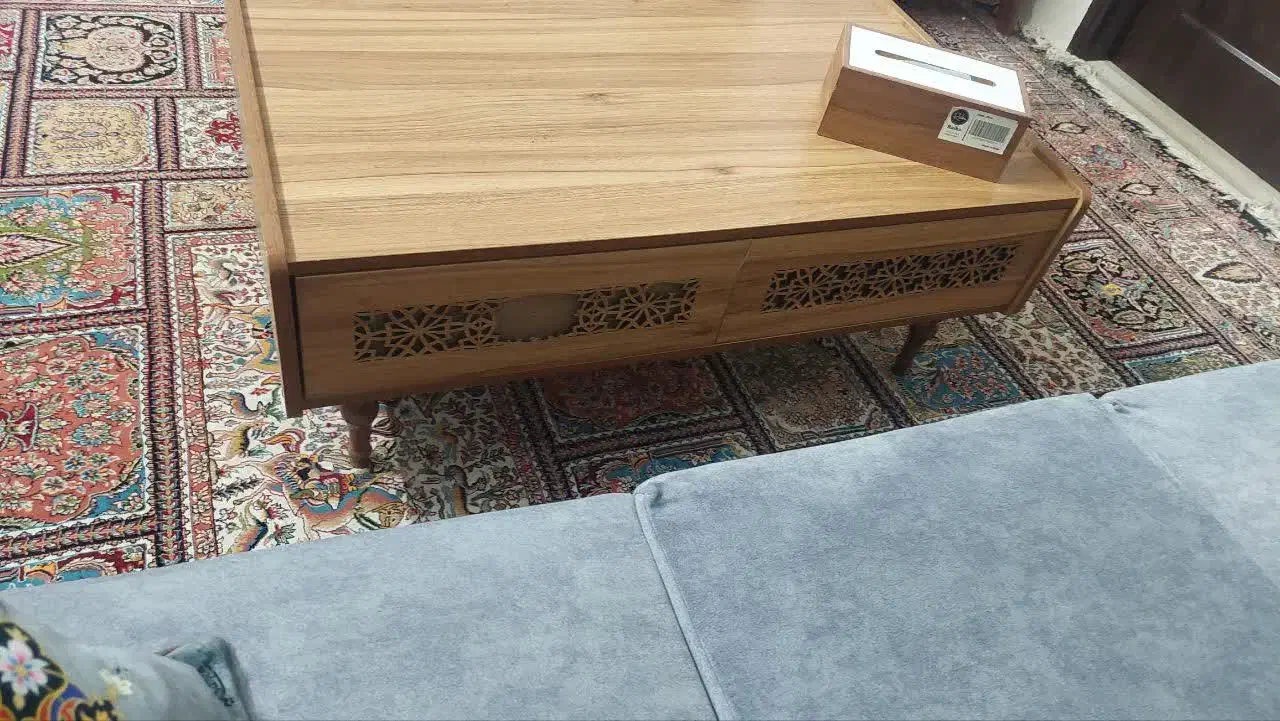 میز جلو مبلی کارکرده|مبلمان خانگی و میز عسلی|قم, گلزار|دیوار