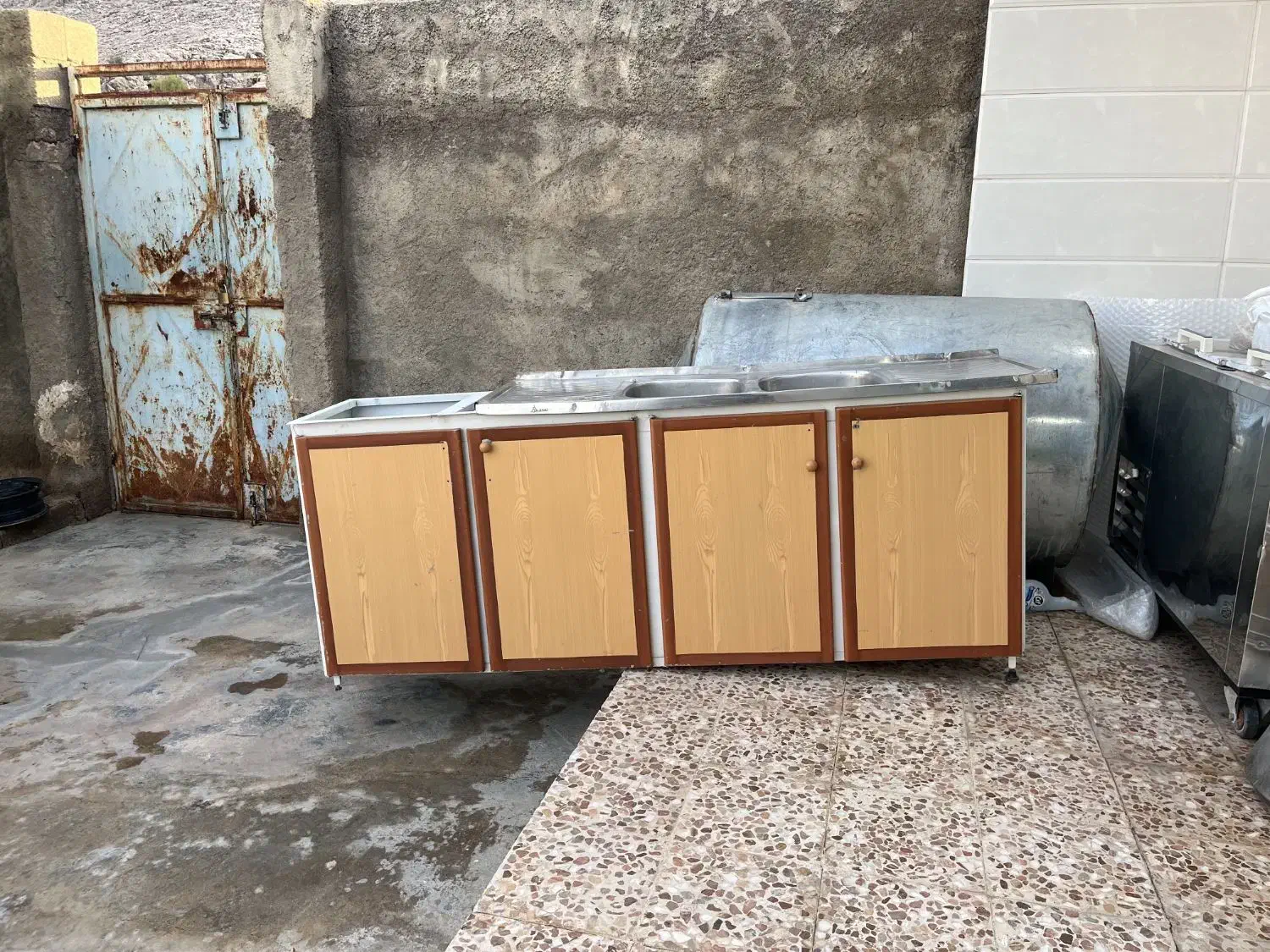 کابینت و سینک|آب‌چکان و نظم‌دهنده ظروف|ایذه, |دیوار