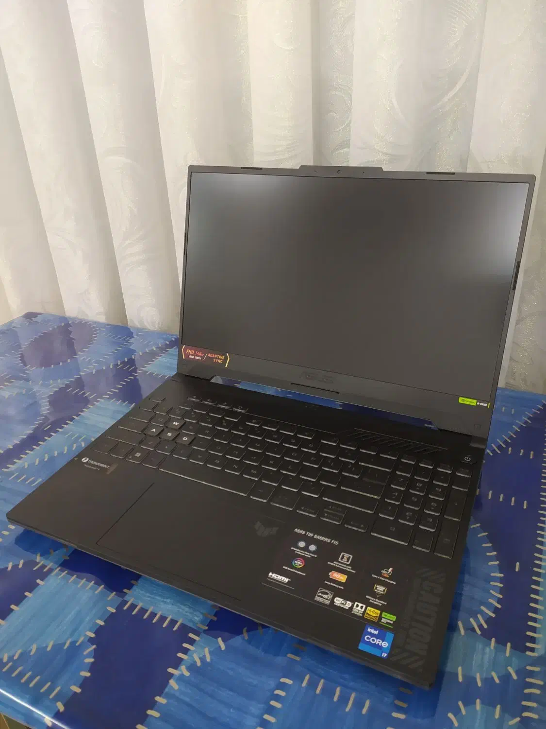 لپتاپ گیمینگ  Asus tuf fx 507vi z|رایانه همراه|قم, چهل اختران|دیوار