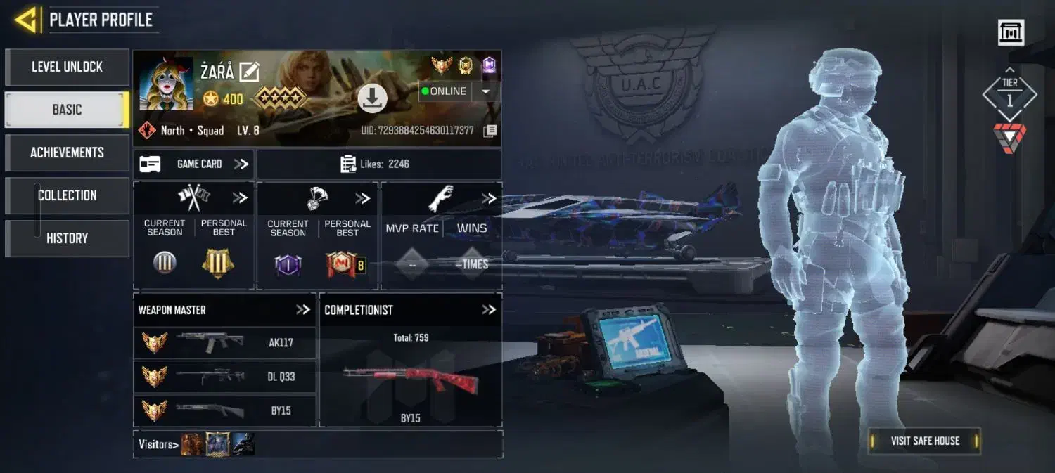 اکانت ناب کالاف فول مهندسی|کنسول، بازی ویدئویی و آنلاین|سهند, |دیوار