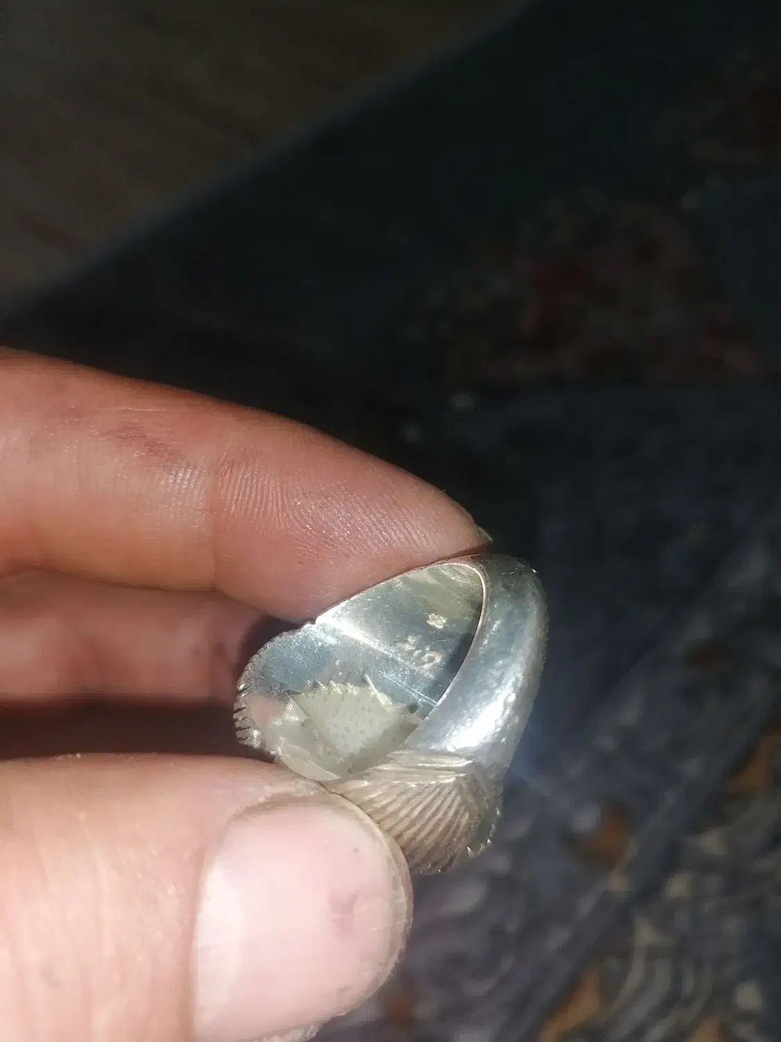 انگشترشجرتک درخت دستسازسیدذبیح|جواهرات|سپیدان, |دیوار