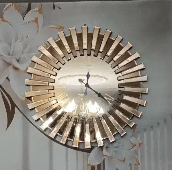 ساعت آینه ای|ساعت دیواری و تزئینی|تهران, شهرک ولیعصر شمالی|دیوار