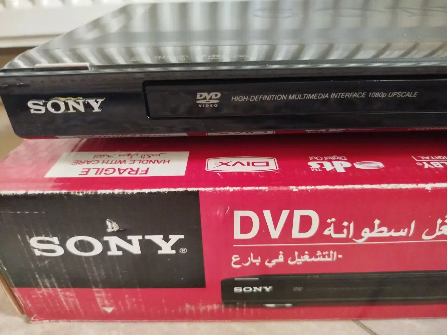DVD مارک sony|پخش‌کننده DVD و ویدیو|قزوین, |دیوار