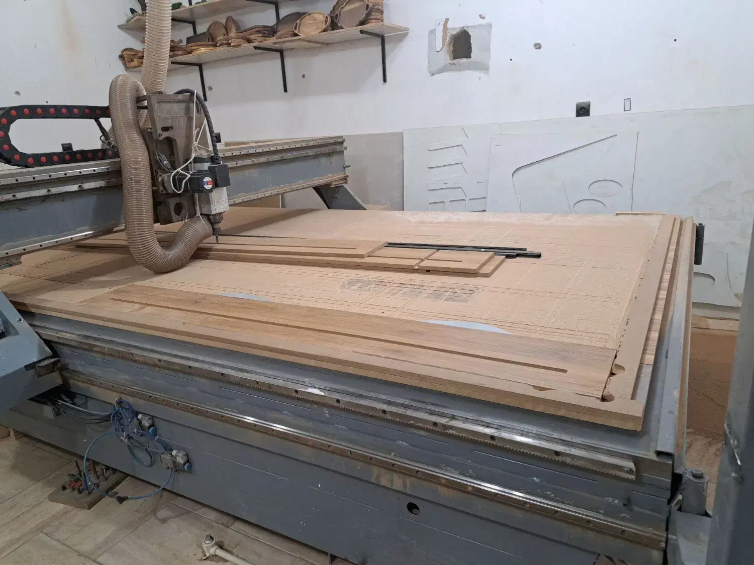 دستگاه سی ان سی سایز بزرگ|ماشینآلات صنعتی|دهق, |دیوار