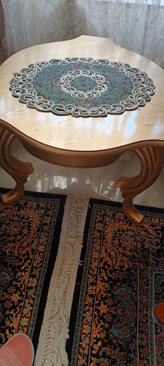 رو میزی 4 تیکه|پرده، رانر، رومیزی|قوچان, |دیوار