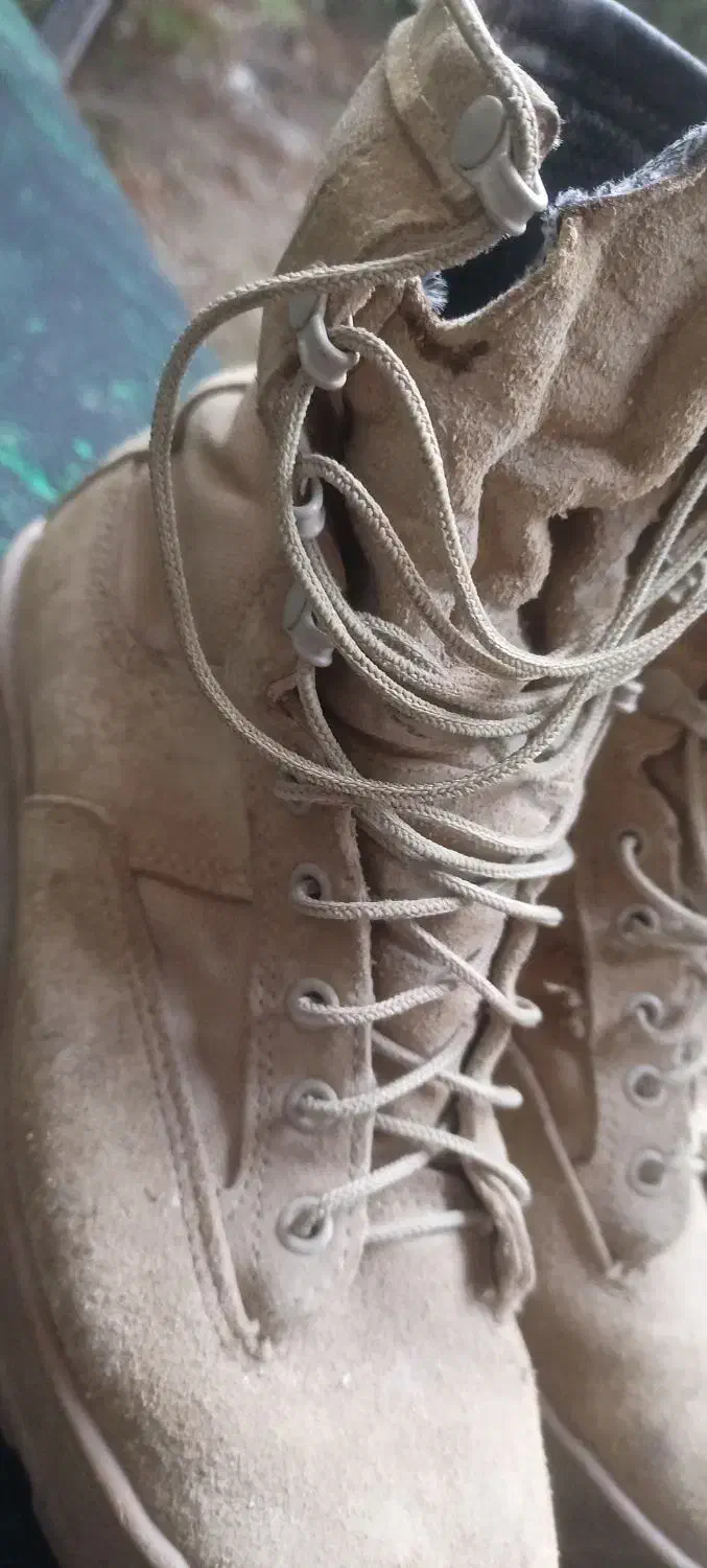 پوتین نظامی وایبرام آمریکایی اصل|کیف، کفش، کمربند|علیآباد کتول, |دیوار