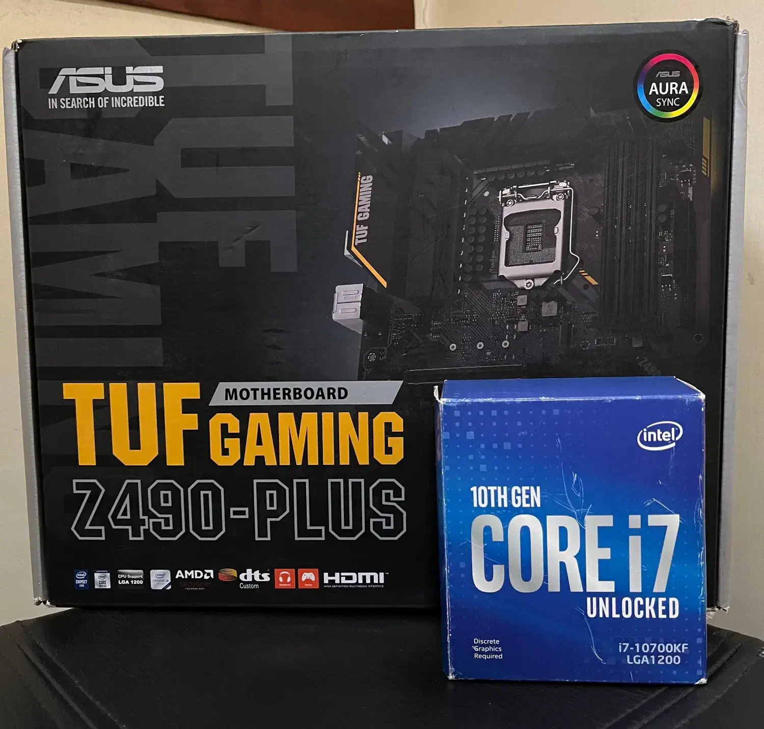 باندل Asus Z490 Tuf - i7 10700Kf|قطعات و لوازم جانبی رایانه|تهران, امام حسین|دیوار